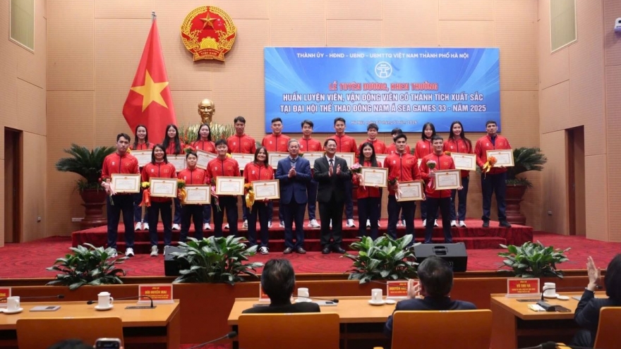 Hanoi awards VND1 bln to Vietnam U22 team after SEA Games 33 triumph