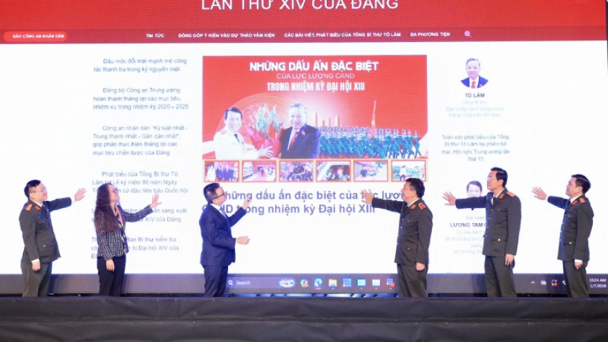 Ra mắt Chuyên trang "Đại hội đại biểu toàn quốc lần thứ XIV của Đảng"