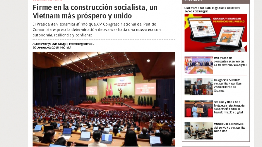 Truyền thông quốc tế nhận định về Đại hội XIV của Đảng