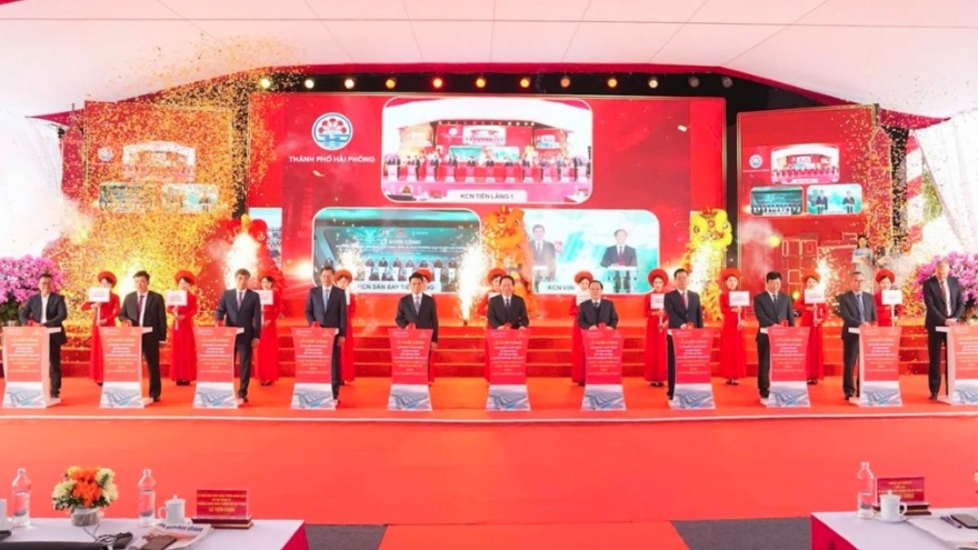 Hai Phong commences construction on three major industrial parks