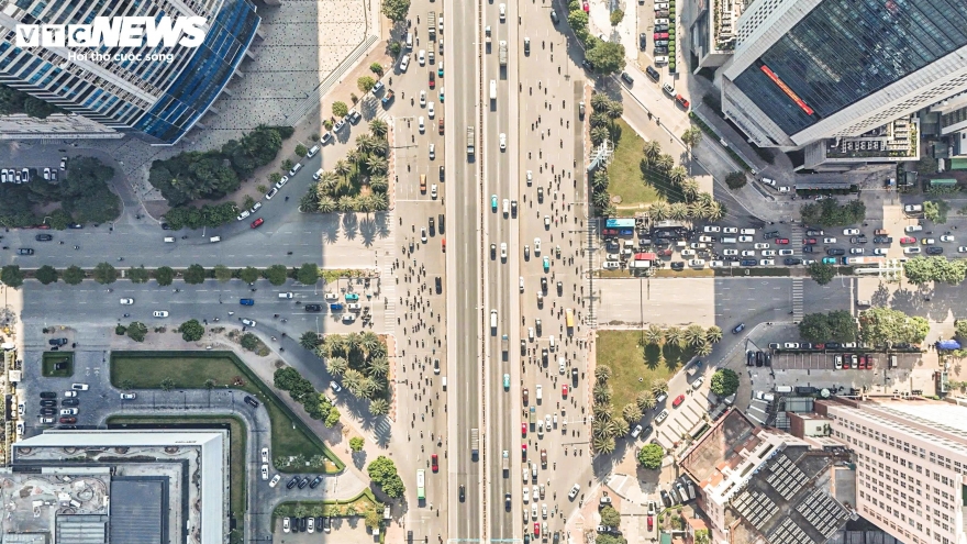 Hiện trạng khu vực dự kiến xây hầm chui 6 làn xe ở phía Tây Hà Nội