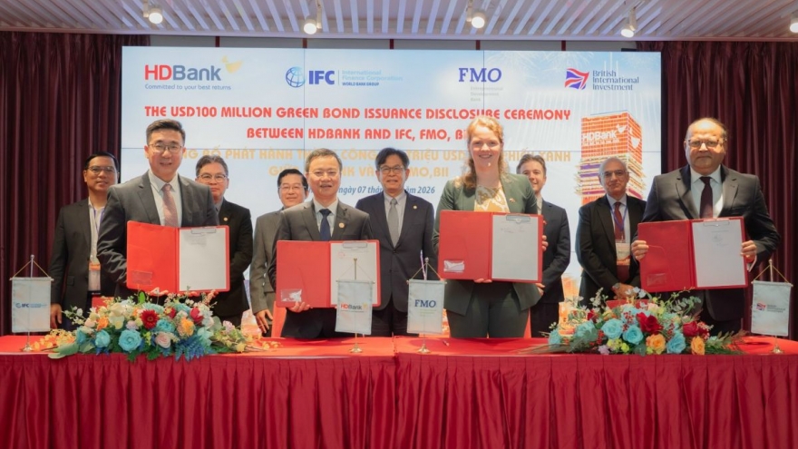 HDBank phát hành thành công 100 triệu USD trái phiếu xanh quốc tế