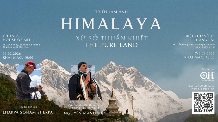 “The Pure Land” exhibition brings Himalayan culture and landscapes to Vietnam