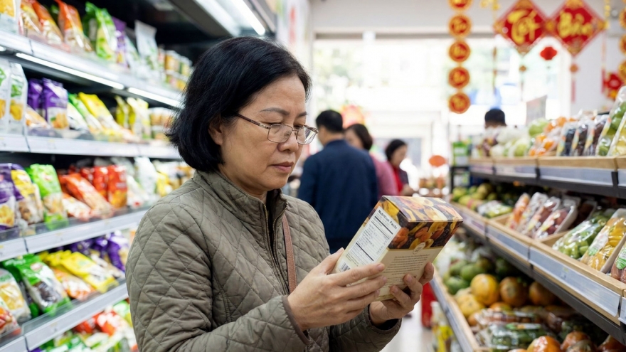 Hàng hóa Tết trong nước khẳng định vị thế thời điểm cận Tết Nguyên đán