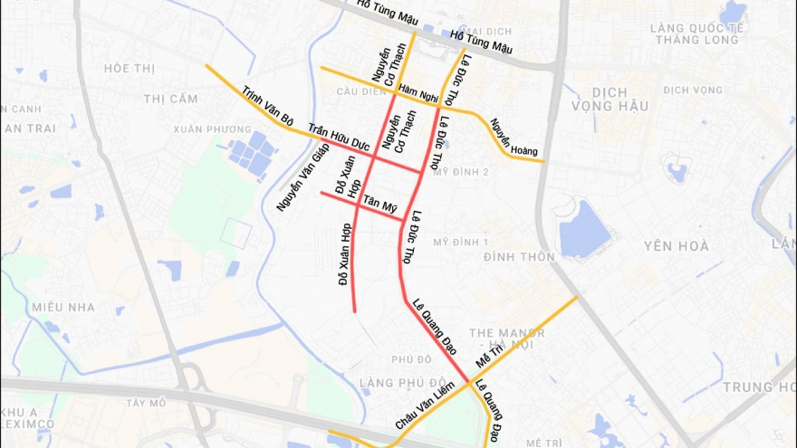 Hà Nội phân luồng giao thông phục vụ Chương trình nghệ thuật chào mừng Đại hội XIV