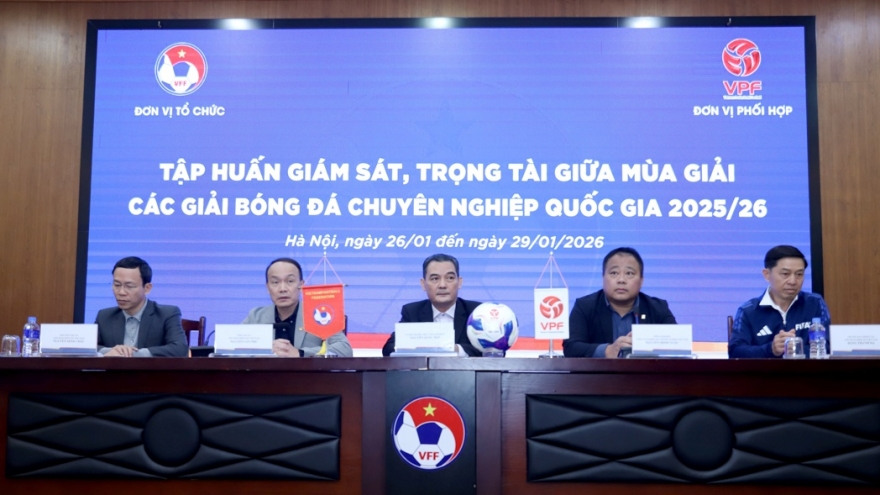 VFF có động thái đặc biệt với đội ngũ trọng tài V-League