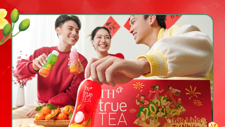 Bao bì Tết rực rỡ - Thức uống lành, trao nhau niềm vui thật