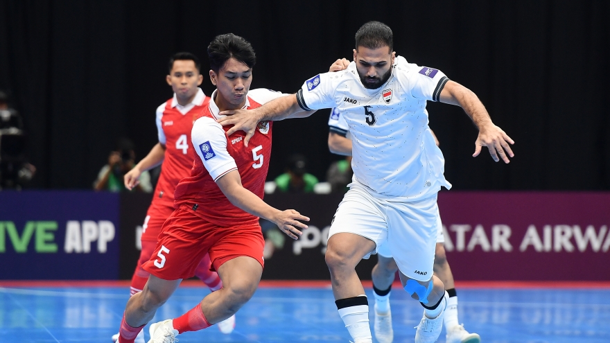 ĐT Futsal Việt Nam gặp Indonesia ở tứ kết Futsal châu Á 2026