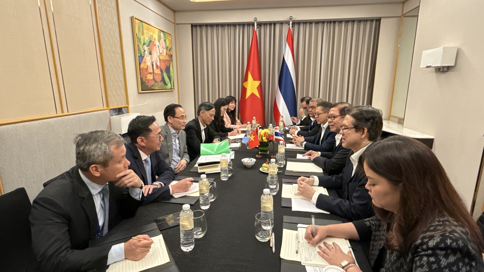 Bộ trưởng Ngoại giao Lê Hoài Trung gặp song phương các Bộ trưởng Ngoại giao ASEAN