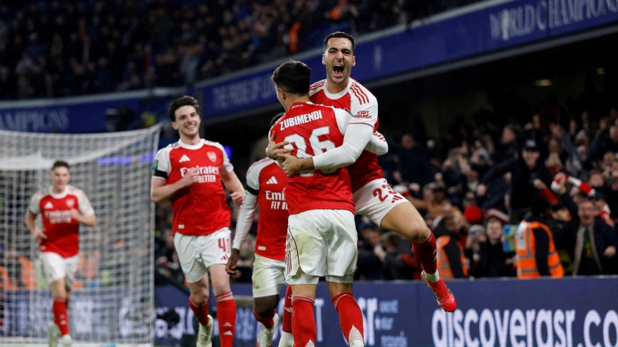 Kết quả bóng đá hôm nay 15/1: Arsenal thắng Chelsea, Real Madrid thua sốc