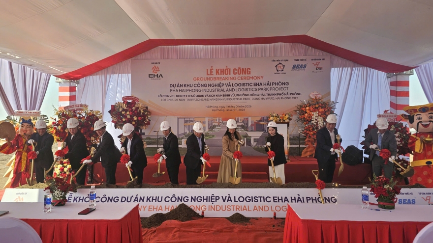 Khởi công dự án logistics 900 tỷ đồng tại Hải Phòng