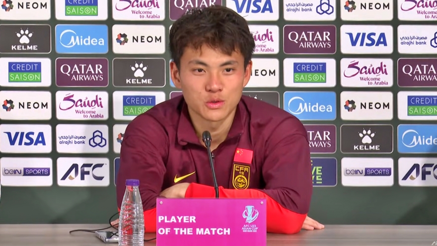 Người hùng của U23 Trung Quốc quyết thắng U23 Việt Nam ở bán kết U23 châu Á 2026