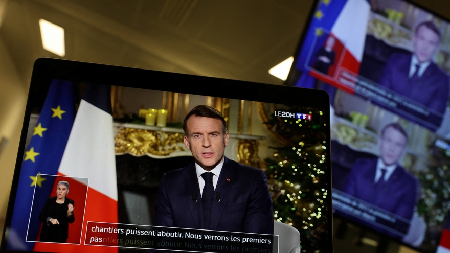 Tổng thống Pháp: Năm 2026 phải là năm của hiệu quả và trách nhiệm