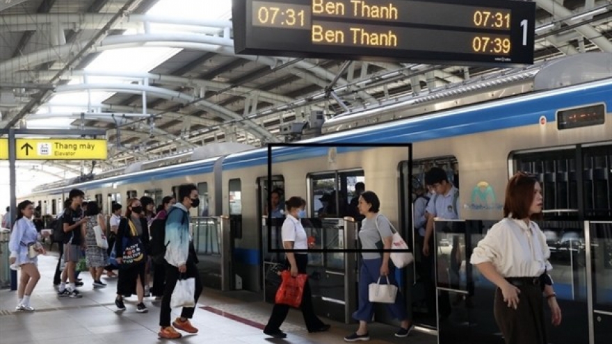 Metro Line No 1 gives strong boost to HCM City’s public transport