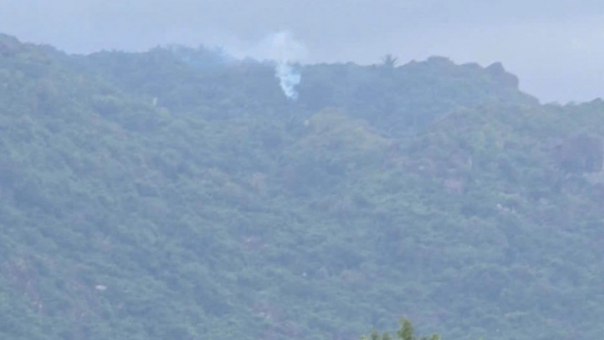 Military aircraft crashes in Dak Lak mountainous area, pilot remains safe