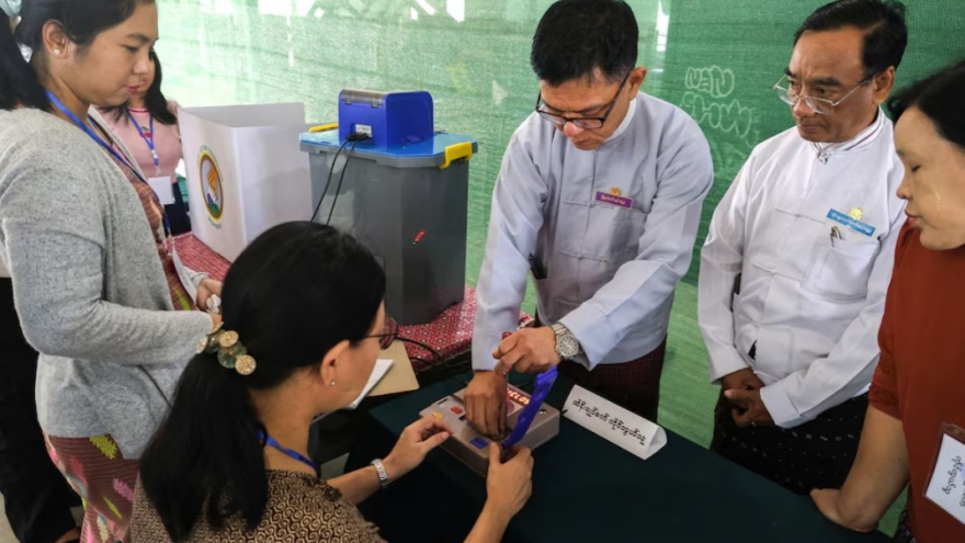 Myanmar tổ chức bầu cử giai đoạn hai, mở rộng sang một số khu vực xung đột