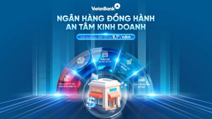 Chủ shop, tiểu thương “dễ thở” khi VietinBank tung gói vay lãi suất từ 5,1%/năm