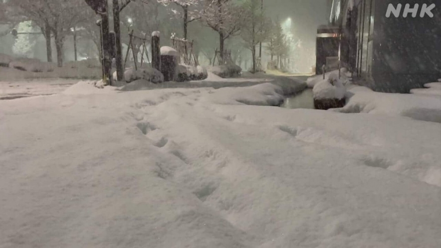 Nhật Bản chìm trong băng tuyết chưa từng có