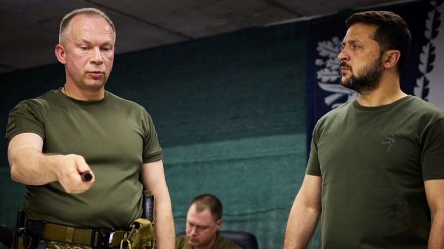 Ông Zelensky bác tin đồn thay Tổng Tư lệnh quân đội Ukraine