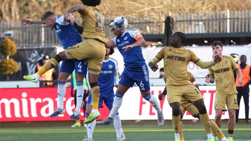 Kết quả bóng đá Anh hôm nay 10/1: ĐKVĐ FA Cup thua sốc đội bán chuyên