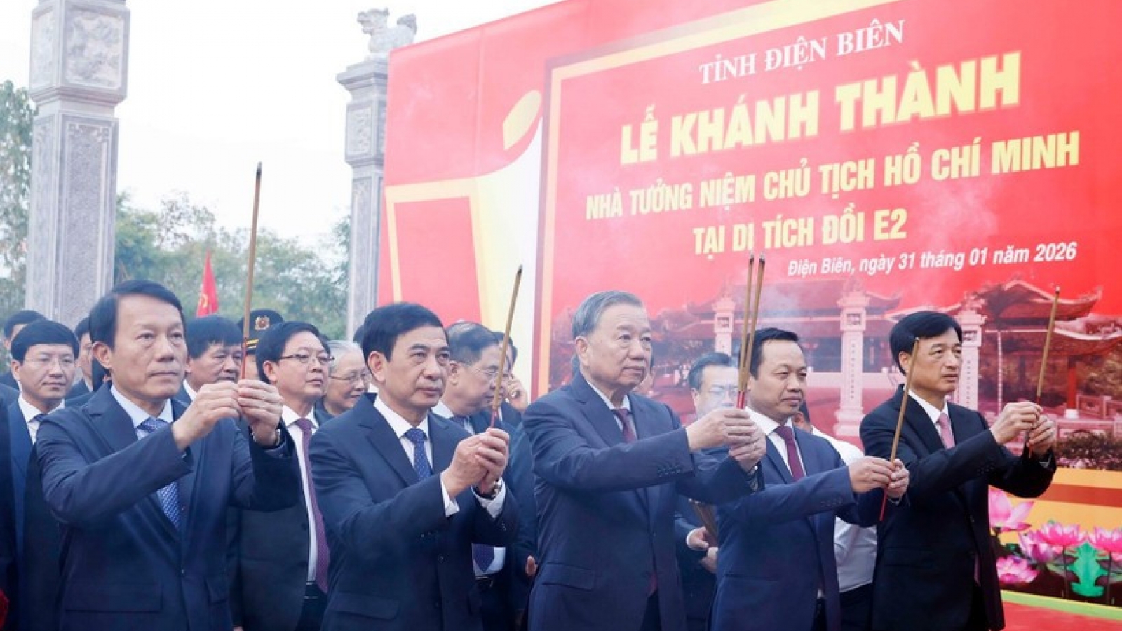 Party chief attends inauguration of President Ho Chi Minh memorial house