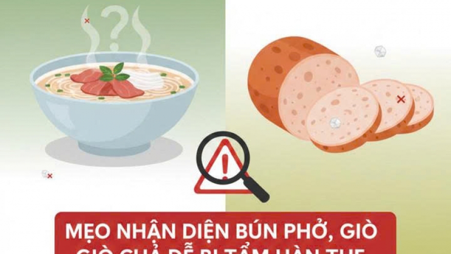 Mẹo nhận diện bún phở, giò chả dễ bị tẩm hàn the, đơn giản nhưng ít người biết