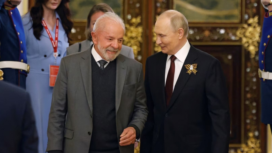 Tổng thống Nga điện đàm với Tổng thống Brazil, trao đổi về tình hình Venezuela