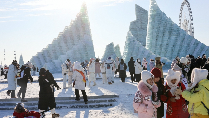 Du lịch băng tuyết "bùng nổ" tại Trung Quốc