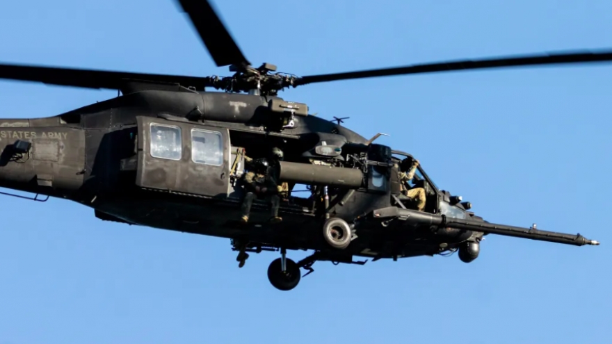 Trực thăng Black Hawk của Mỹ lộ diện trong cuộc tấn công Venezuela