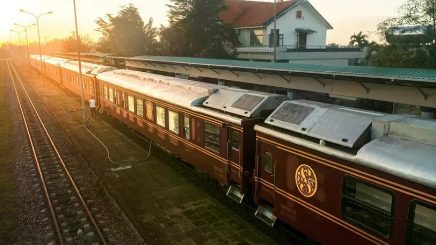 Luxury trans-Vietnam rail journey captures French media attention