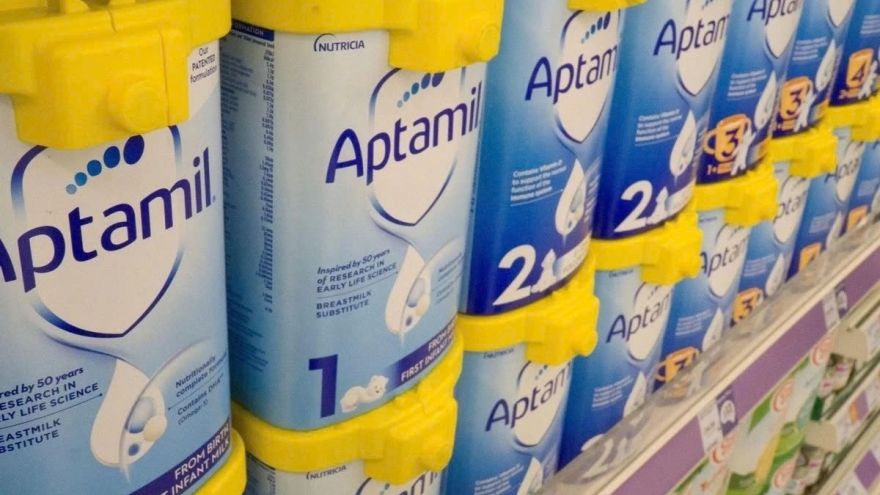 Bộ Y tế cảnh báo khẩn về sữa công thức Aptamil đang bị thu hồi vì nhiễm độc tố