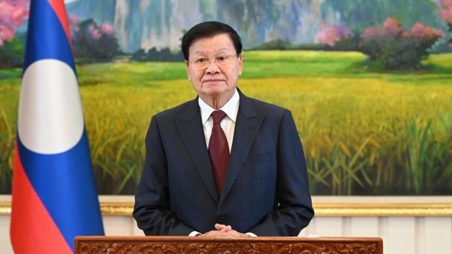 Tổng Bí thư Tô Lâm gửi thư chúc mừng đồng chí Thongloun Sisoulith