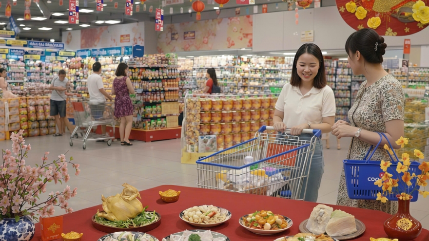 Saigon Co.op cùng gia đình đô thị ăn Tết thảnh thơi