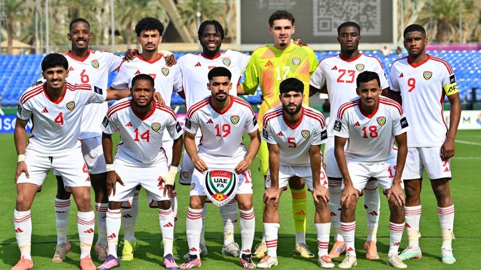 Thông số báo động của U23 UAE trước thềm trận đấu với U23 Việt Nam