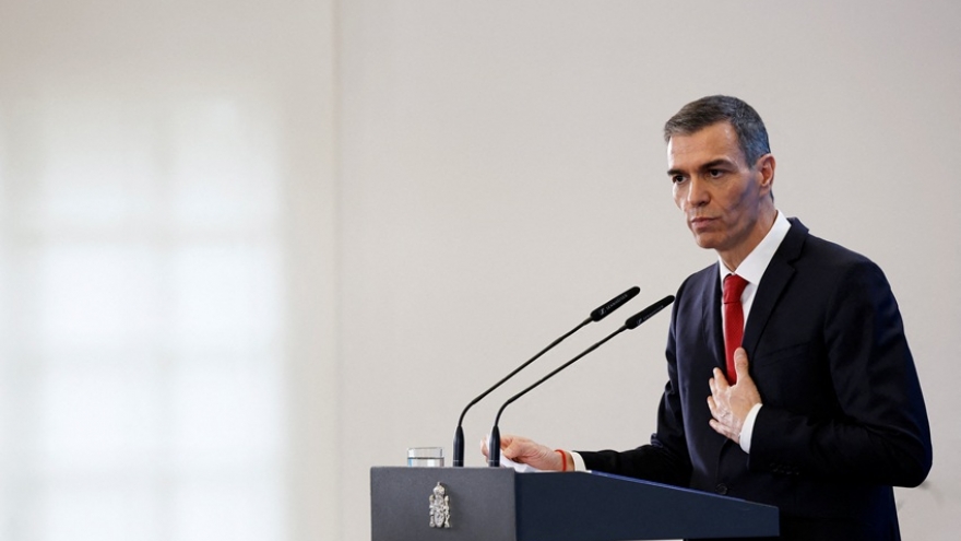 Tây Ban Nha sẵn sàng gửi binh sĩ gìn giữ hòa bình đến Palestine và Ukraine