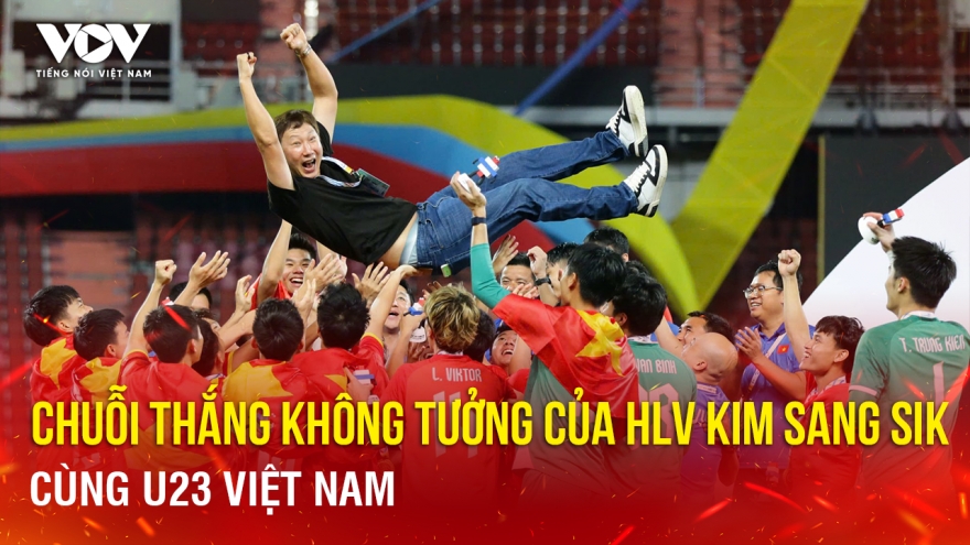 Tin bóng đá 11-1: Chuỗi thắng không tưởng của HLV Kim Sang Sik cùng U23 Việt Nam