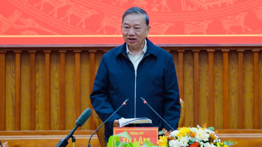 Tổng Bí thư Tô Lâm: Cao Bằng tập trung phát triển văn hóa - xã hội