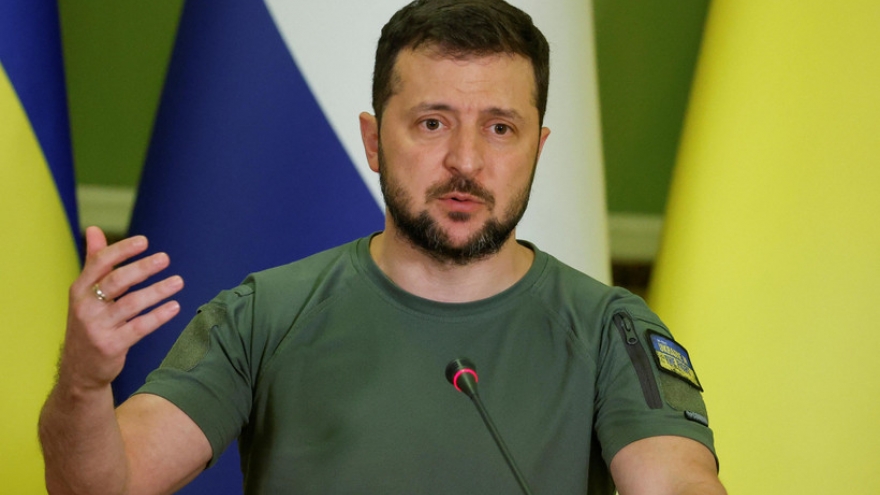 Tổng thống Zelensky muốn có sự hiện diện quân sự của Anh và Pháp tại Ukraine