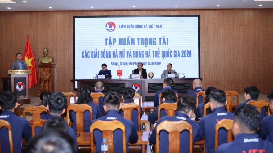 VFF báo tin cực vui về đội ngũ trọng tài Việt Nam