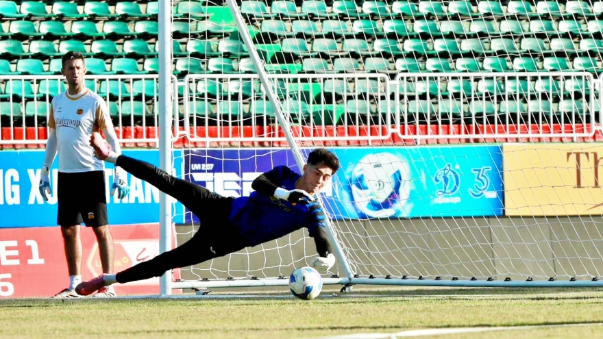 “Người nhện” của U23 Việt Nam miệt mài tập luyện trước trận chung kết ngược