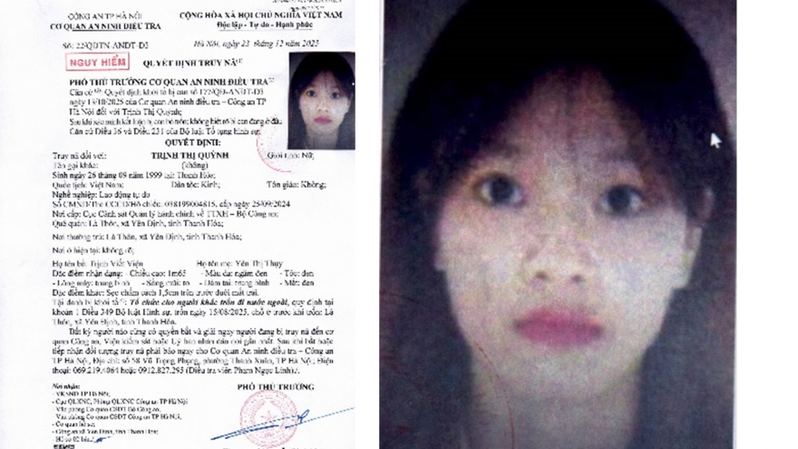 Truy nã Trịnh Thị Quỳnh vì tổ chức lao động trái phép ra nước ngoài