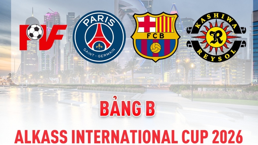 Đại diện bóng đá Việt Nam đối đầu Barca, PSG ở sân đấu tổ chức World Cup