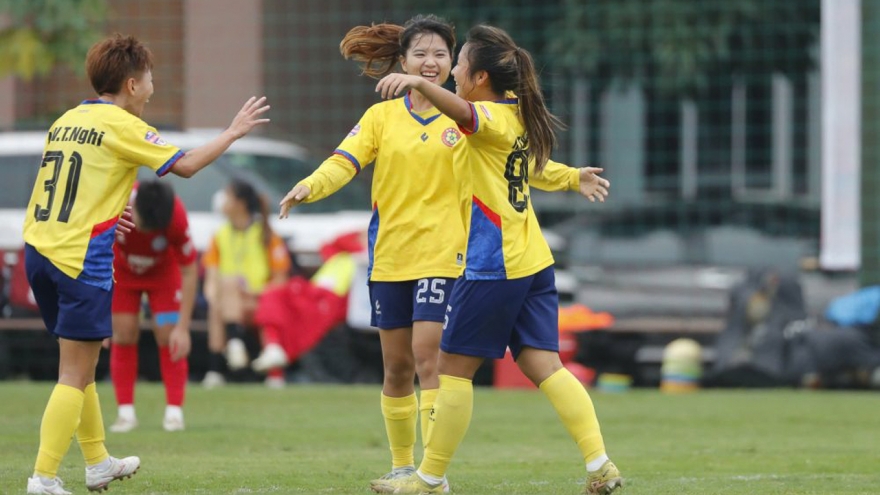 Kết quả bóng đá nữ Việt Nam hôm nay 17/1: TP.HCM đại thắng Than KSVN