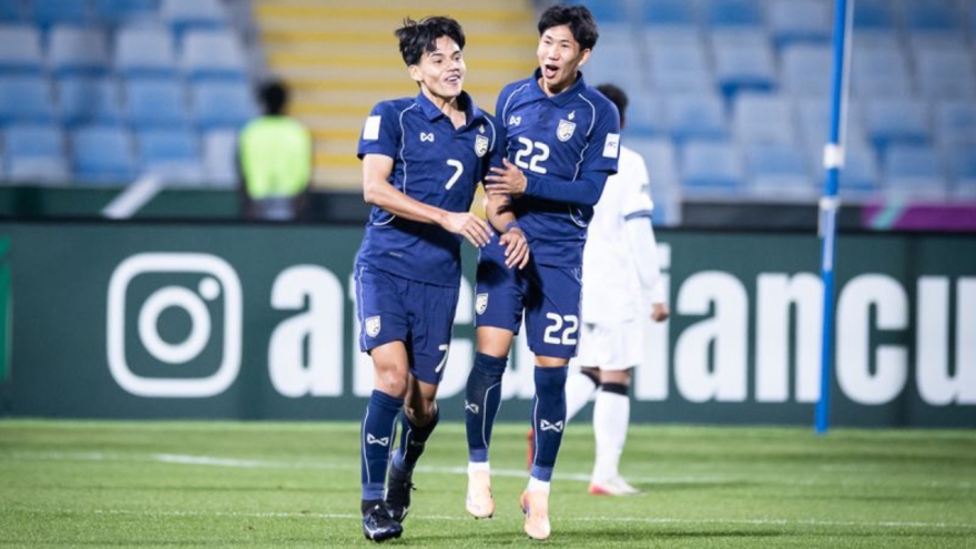 Bảng xếp hạng U23 châu Á 2026 mới nhất: U23 Thái Lan vẫn còn cơ hội vào tứ kết