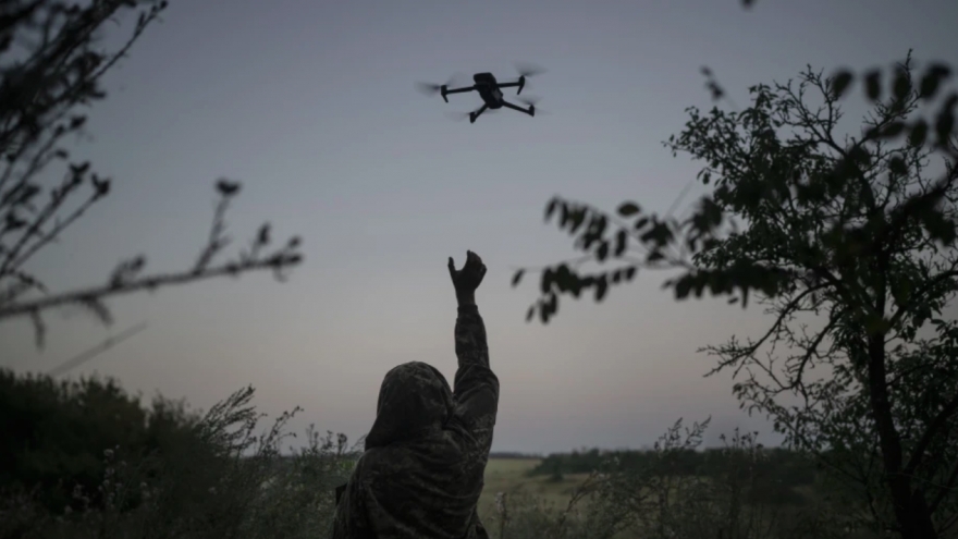 Ukraine biến UAV thành “mắt thần” trên chiến trường trong mùa đông