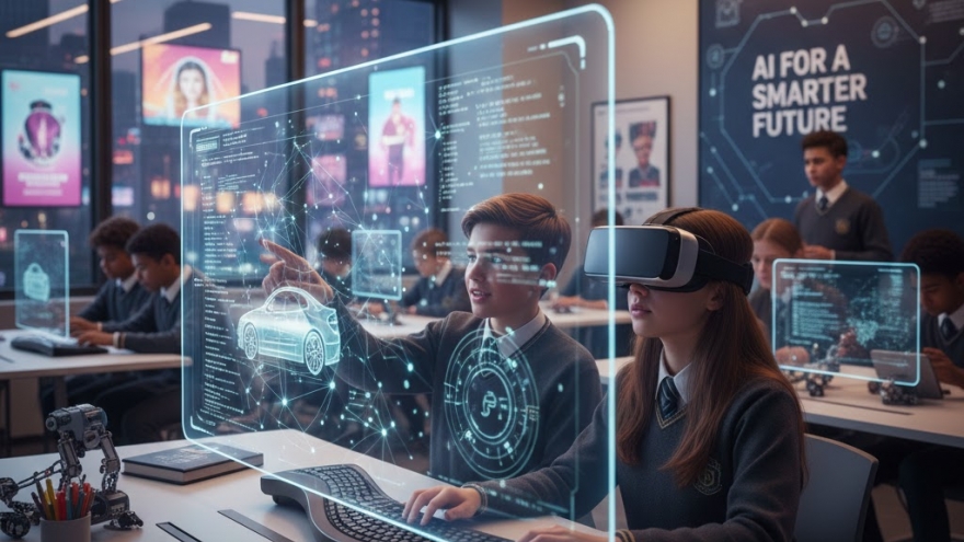 Dùng AI trong học tập thế nào để học sinh không lười suy nghĩ?