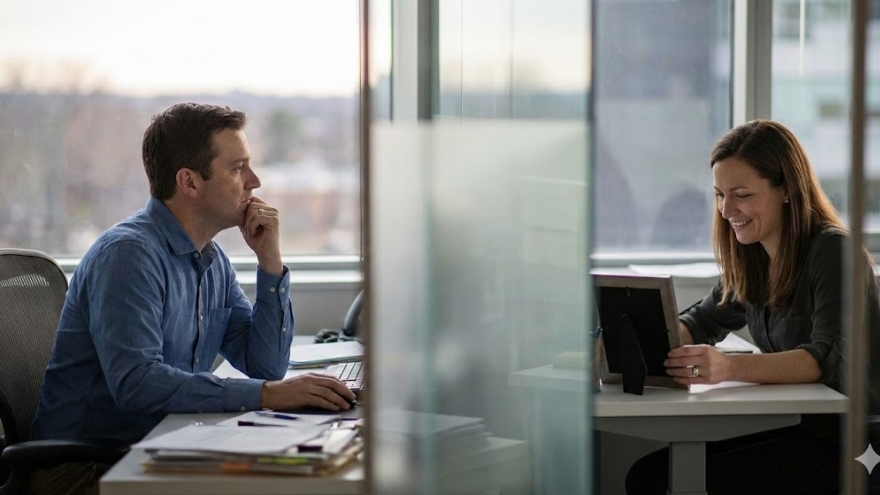 Quyết định nghỉ việc vì yêu thầm đồng nghiệp đã có gia đình