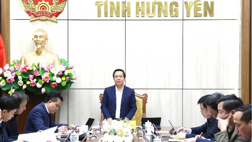 Hưng Yên đặt mục tiêu tăng trưởng GRDP trên 10,5% năm 2026