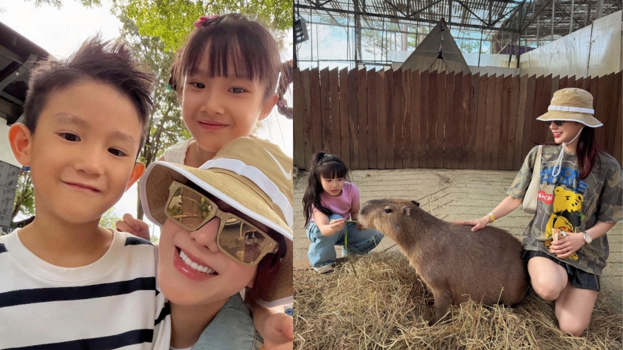 Sao Việt 4/1: Diệp Lâm Anh dành kỳ nghỉ đầu năm bên hai con