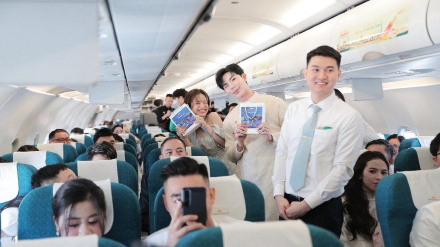 Khi hạnh phúc cất cánh cùng chuyến bay đặc biệt của Vietnam Airlines đầu năm 2026